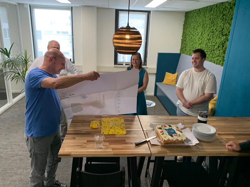 Anthony Olthoff 25 jaar bij Waterpas